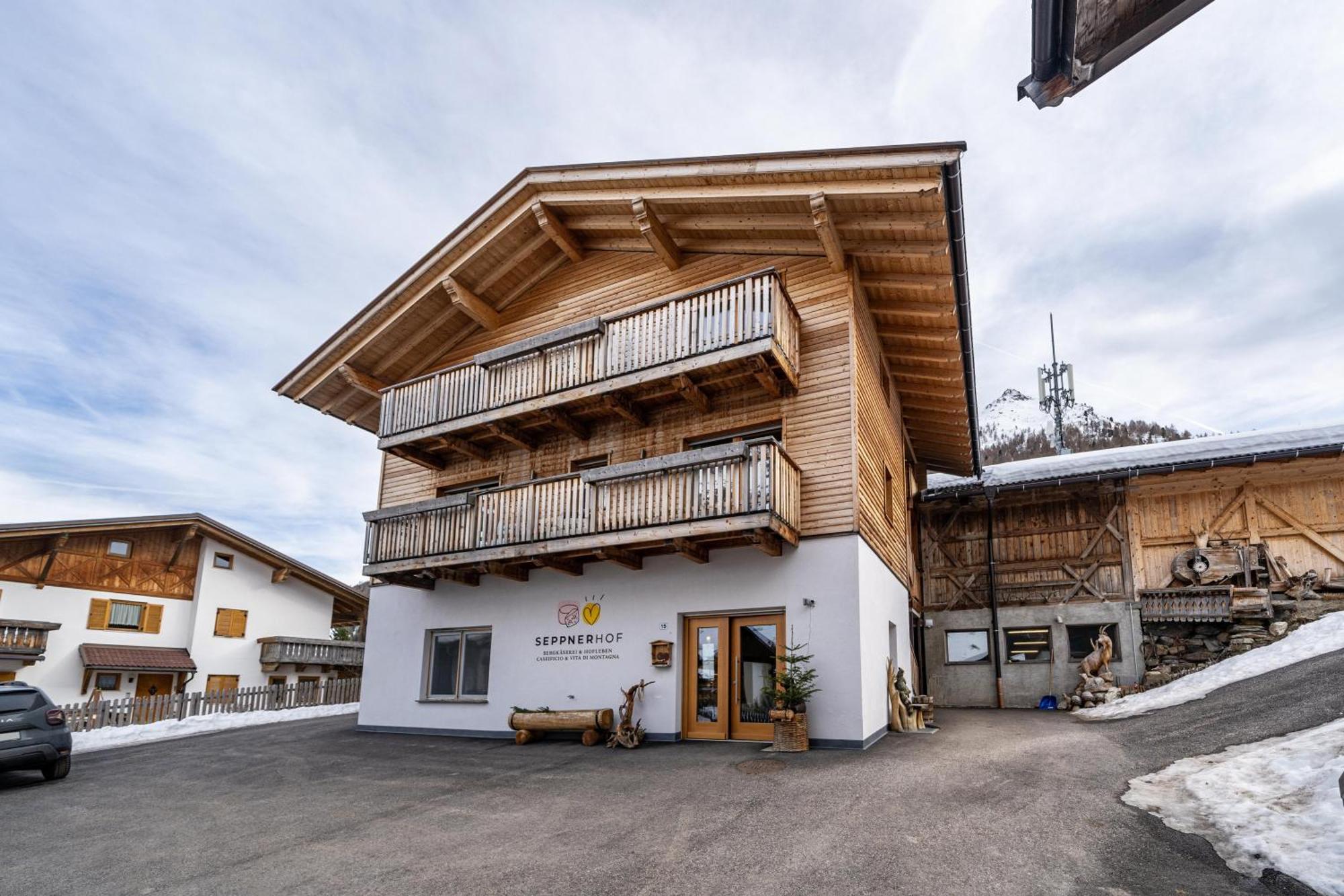 Seppnerhof Ferienwohnung Edelweiss Pfelders Exterior foto